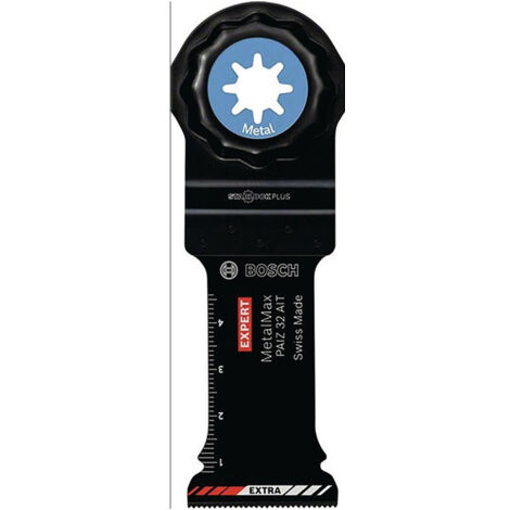 Lame de scie plongeante PAIZ 32 AIT largeur 32 mm profondeur de trempage 50 mm 1 pc. Starlock Plus BOSCH
