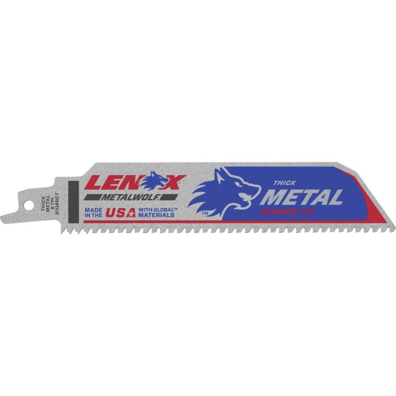 2014220 Lame de scie sabre hm Lazer ct pour métal 2mm 152x25x1,3mm Longueur lame de scie 152 mm 1 pc(s) - Lenox
