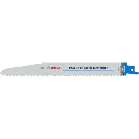 Lame de scie sabre en métal épais PRO S1130CF, 1,6 x 22 x 225 mm, lot de 100