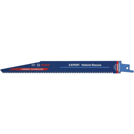 Lame de scie sabre Expert Automotive Steel L.225mm B.20mm TPI 8 3mm 3 Unités