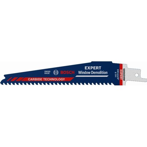 Lame de scie sabre Expert S 956 DHM Pack a 1 unités Bosch
