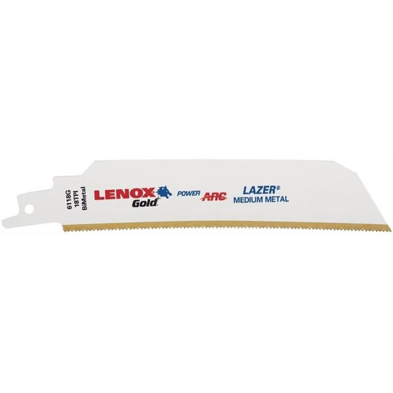 FP - Lame de scie sabre Gold Lazer® 6118GR Longueur 152 mm Largeur 25 mm Graduation de dent tpi 18