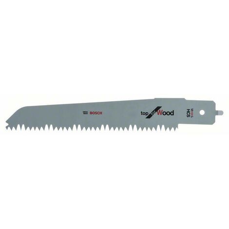 Lame de scie-sabre M 1131 L pour scie égoïne multifonction Bosch PFZ 500 E, Top for Wood Bosch Accessories 2608650414 Longueur lame de scie 235 mm 1 S70820