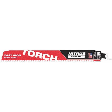 Lame de scie sabre MILWAUKEE TCT Torch nitrus 230 mm - 48005262