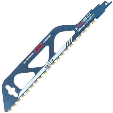 Lame de scie sabre,pierre de scie sabre,en carbure de tungstène,acier métallique,bois, pour béton cellulaire,brique, plaques de ciment et béton, longu