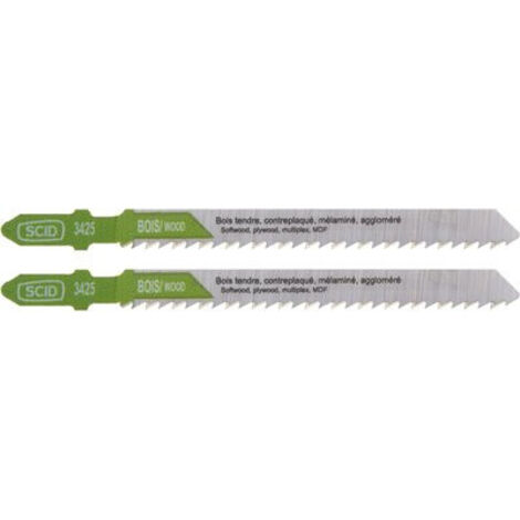 Lame De Scie Sauteuse Bois Accroche En T 100   2,5 Mm