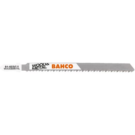 Lame de scie sauteuse Bois et métal 100x9.8x1mm 10 dents/pouce x1 lame