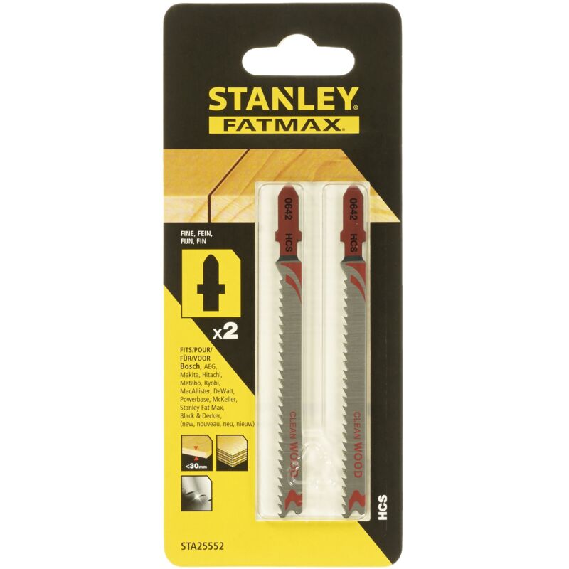 2 lames HCS. Durable STY STA25552 XJ - vue 2