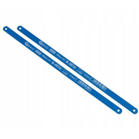 Lame de scie sauteuse geko bi-metal 300 mm 24 dents 2 pièces