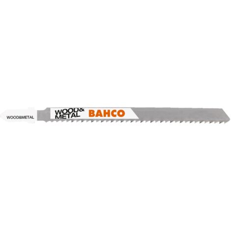 Lame de scie sauteuse pour bois et métal 132x9.8x1mm 10/14 dents/pouce x1 lame
