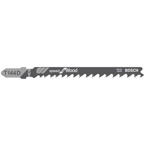Lame de scie sauteuse Speed pour bois tendre BOSCH- plusieurs modèles disponibles