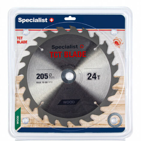 Lame de scie Specialist Wood 205x1 4x30/20/16 mm Z24