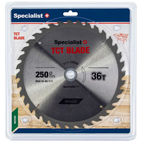 Lame de scie Specialist Wood 250x1 8x30/20 mm Z36