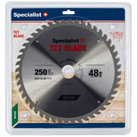 Lame de scie Specialist Wood 250x1 8x32 mm Z48