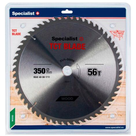 Lame de scie Specialist Wood 350x2 2x32 mm Z56