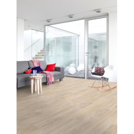 Lame de sol PVC clipsable effet bois kilda beige GERFLOR - 2.10 m²