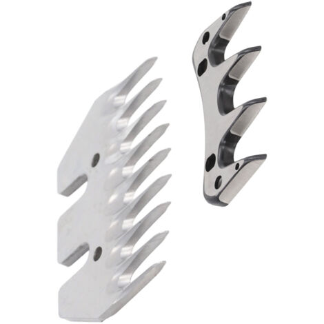 Lame de tondeuse électrique pour moutons en acier haute teneur en carbone, 9 dents, coupe précise et résistante à l'usure.