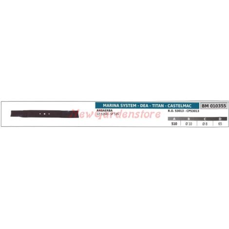 Lame de tondeuse MARINA SYSTEM GT 53SB 010355
