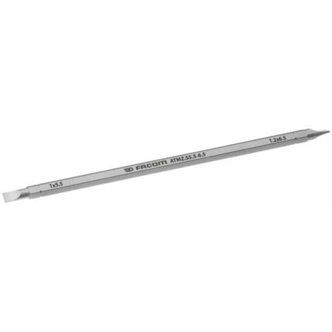 Lame de tournevis réversible Facom, pour vis Fendu Fendu 5,5  6,5 ( Prix pour 1 )