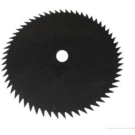 Lame débroussailleuse 230mm – 60 dents pointues pour débroussaillage sous bois – Alésage 25.4mm – Épaisseur 1.4mm