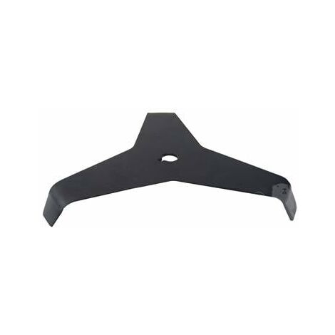 Lame de débroussailleuse 3 dents recourbées 300 mm – Alésage 20 mm – Épaisseur 4 mm – Coupe efficace pour ronces et végétaux tenaces