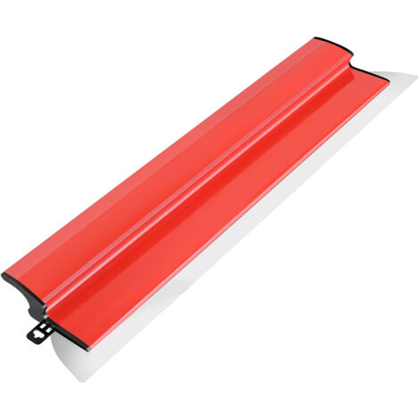 Lame d'écrémage de 80 cm, spatule de lissage en acier inoxydable pour cloison sèche pour grande zone de travail, décoration murale, outil de construction