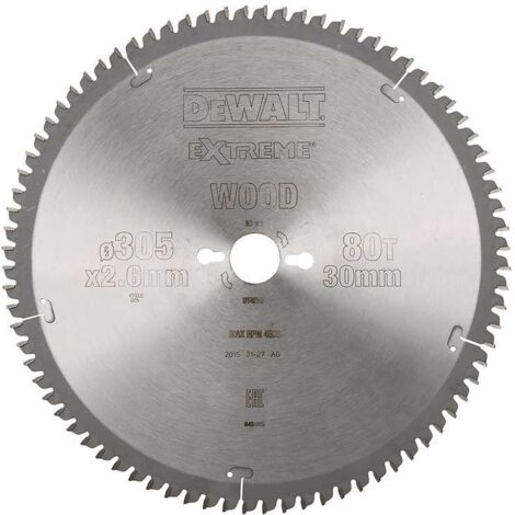 Lame DEWALT DT4283 Ø 305mm pour Scie circulaire