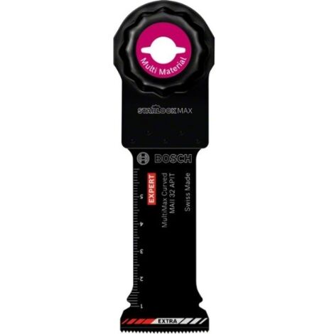 Lame di Ricambio Bosch Expert MultiMax MAII 32 mm, Set da 10 Pezzi per Utensili Multifunzionali, Taglio Inox e Legno, Compatibilit� Starlock Max, Dimensioni 70 x 32 mm