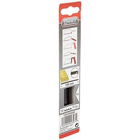 Lame di Ricambio Legno per Sega Seghetto Archetto Mini Puk 150 mm 12 Pz Masidef