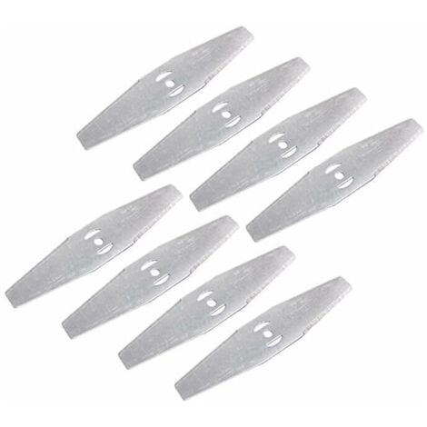Lame di ricambio per decespugliatore, 16 lame in metallo per decespugliatore, lama universale per tosaerba, per decespugliatore a batteria, lama in metallo