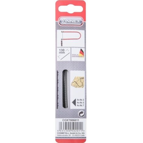 LAME DI RICAMBIO TAIFUN PER TRAFORO 12 PZ. ASSORTITE