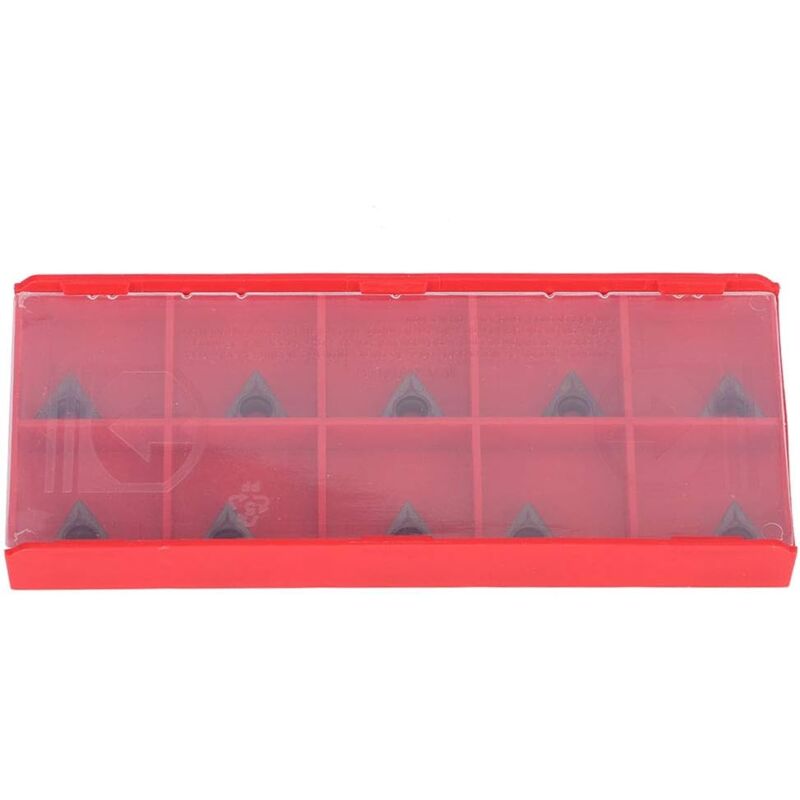 Ineasicer - Lame d'insertion de tournage en carbure monobloc indexable de tour cnc pour le traitement de l'acier inoxydable TCMT110204 VP15TF