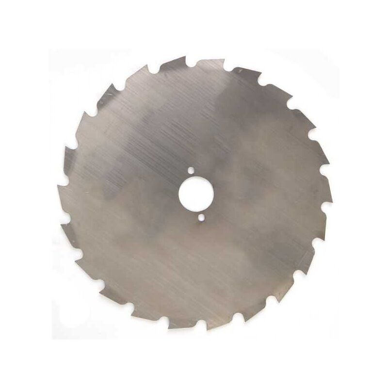 Matijardin - Lame disque 22 dents débroussailleuse. Gouges. ø 200 mm. Alésage 25,4 mm. Epaisseur 1,6 mm