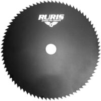 Lame disque scie de débroussailleuse 80 dents 255 mm Ruris