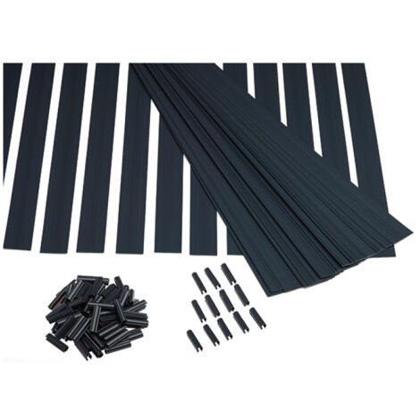 Lame D'occultation Hauteur 1m20 Gris Kit Lixo Plus