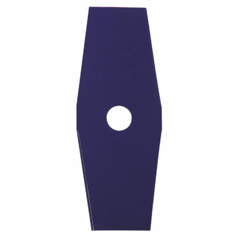 Lame droite pour débroussailleuse 2 dents L:230 ép.:1,4