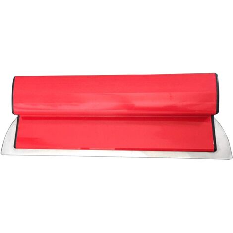 Lame écumeuse de 39,9 cm - Spatule de lissage pour sèche - Outil mural - Spatule en acier inoxydable - Construction en plaques de plâtre