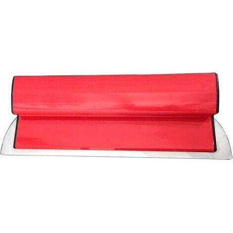 Lame écumeuse de 39,9 cm - Spatule de lissage pour sèche - Outil mural - Spatule en acier inoxydable - Construction en plaques de plâtre