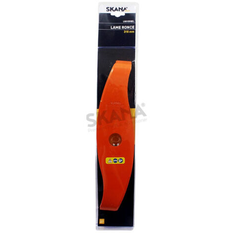 Lame En Acier 2 Dents ø : 315 Mm Spéciale Ronces à Profil Courbé. Alésage : 25,4 Mm Epaisseur : 3 Mm Pour Débroussailleuses à Pa