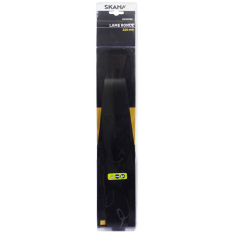 Lame En Acier 2 Dents ø : 320 Mm Spéciale Ronces. Alésage : 25,4 Mm Epaisseur : 3 Mm Pour Débroussailleuses à Partir De 40 Cc.