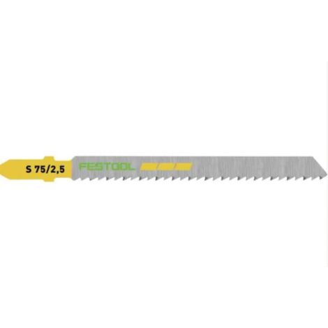 LAME FESTOOL S 75/2,5 cod.204256 -CONF DA 5 LAME-
