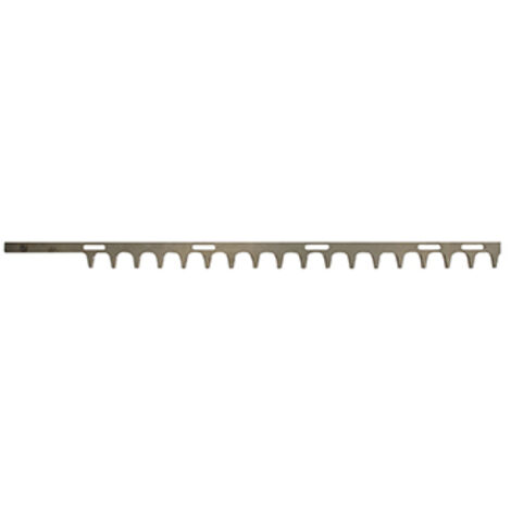 Lame Inférieure Adaptable Pour Taille-haie Kaaz Modèle Tm 275 - Longueur Totale: 738mm