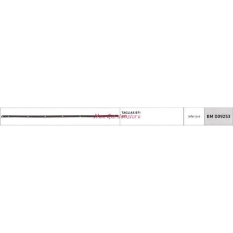 Lame inférieure BRILL taille-haie 680 009253
