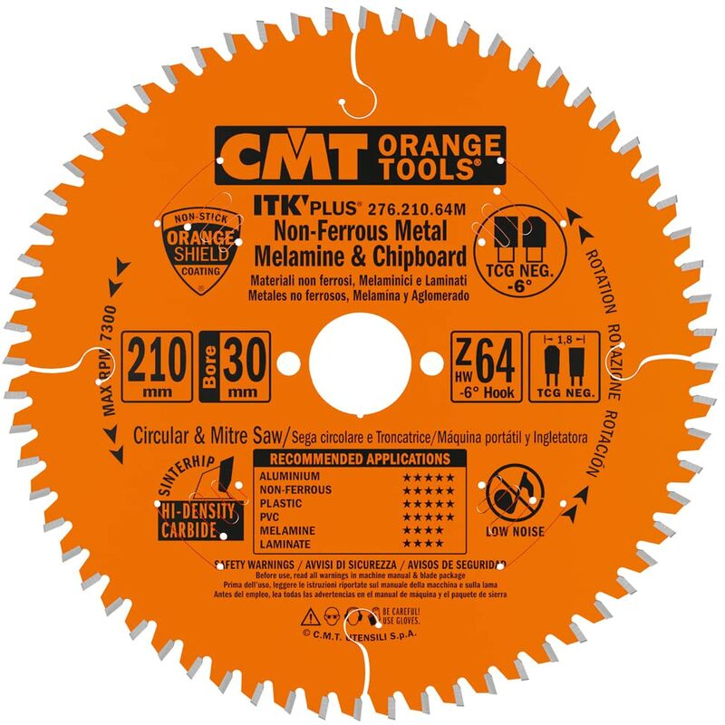 CMT-LAMA CIRCOLARE X ALLUMINIO HW