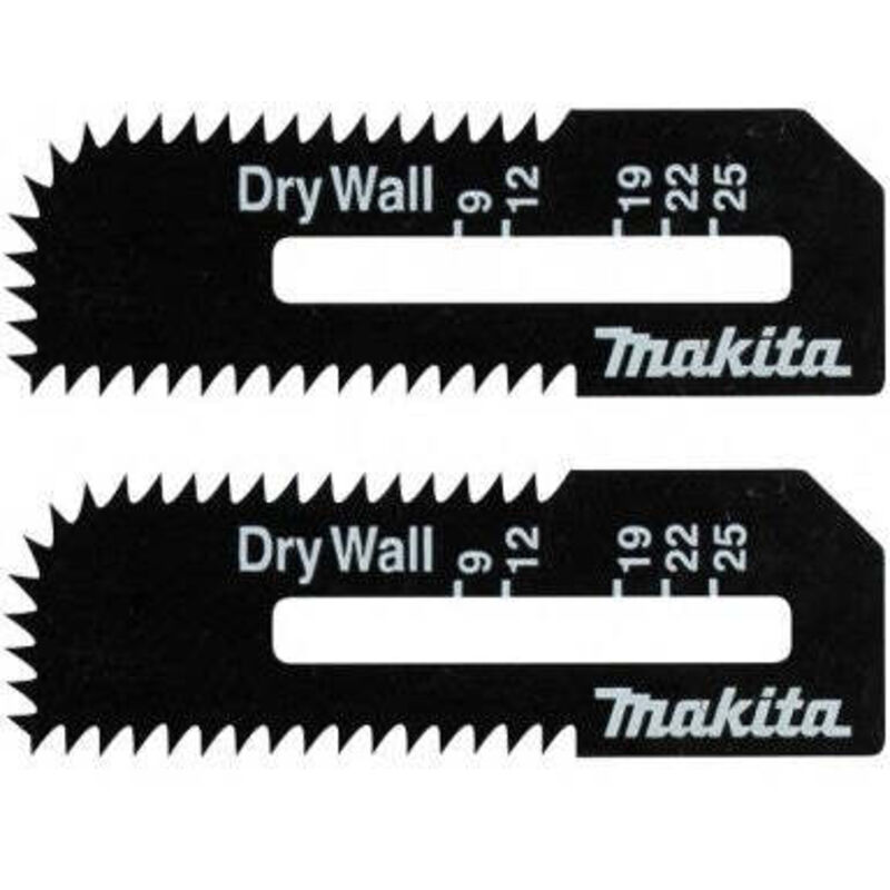 Lot de 2 lames plaque de plâtre MAKITA B 49703 pour DSD180 - vue 5