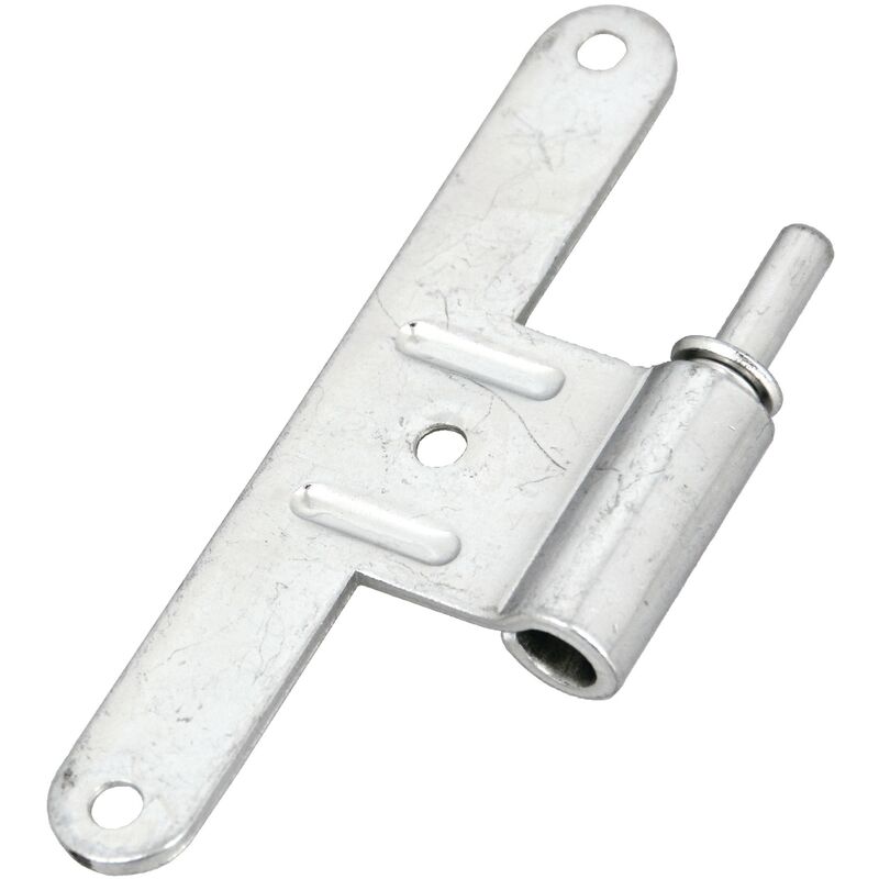 Lame mâle pour paumelle bois universelle 130x43mm forme en t droite inox Mermier 627800