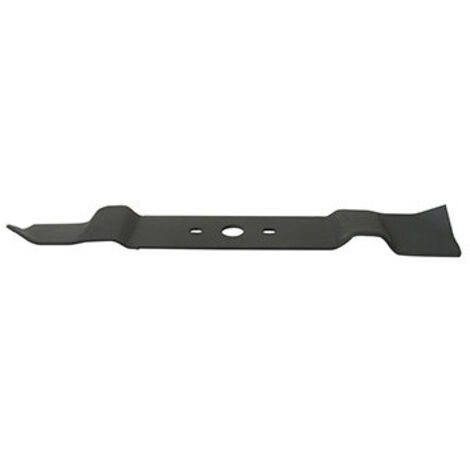 Lame mulching adaptable pour tondeuse AL-KO modèles: 42E et 42B - L: 396mm, alésage central: 19,5mm, entraxe: 53/76mm. Remplace
