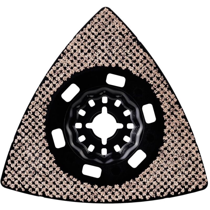 Professional 1x Expert Sanding Plate avz 90 RT6 lame multi-outils (pour les matières plastiques con fibre gfk, cfk, ø 90 mm, grain 60, accessoires