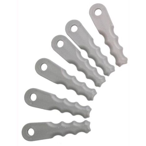 LAME PER DISCHI PREDATOR 6PZ IN TECNOPOLIMERO PER DECESPUGLIATORE