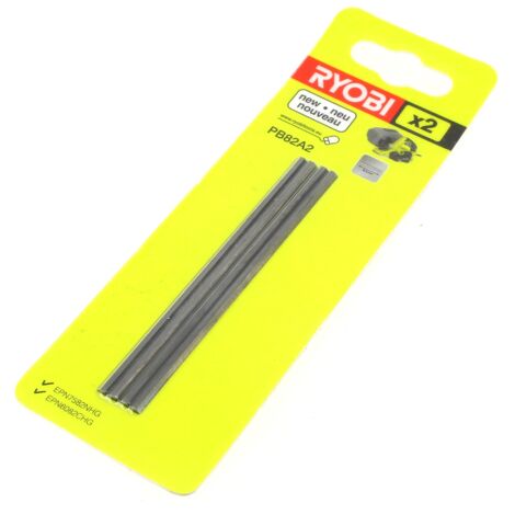 Lame per pialla 82mm set di 2 per pialla ryobi